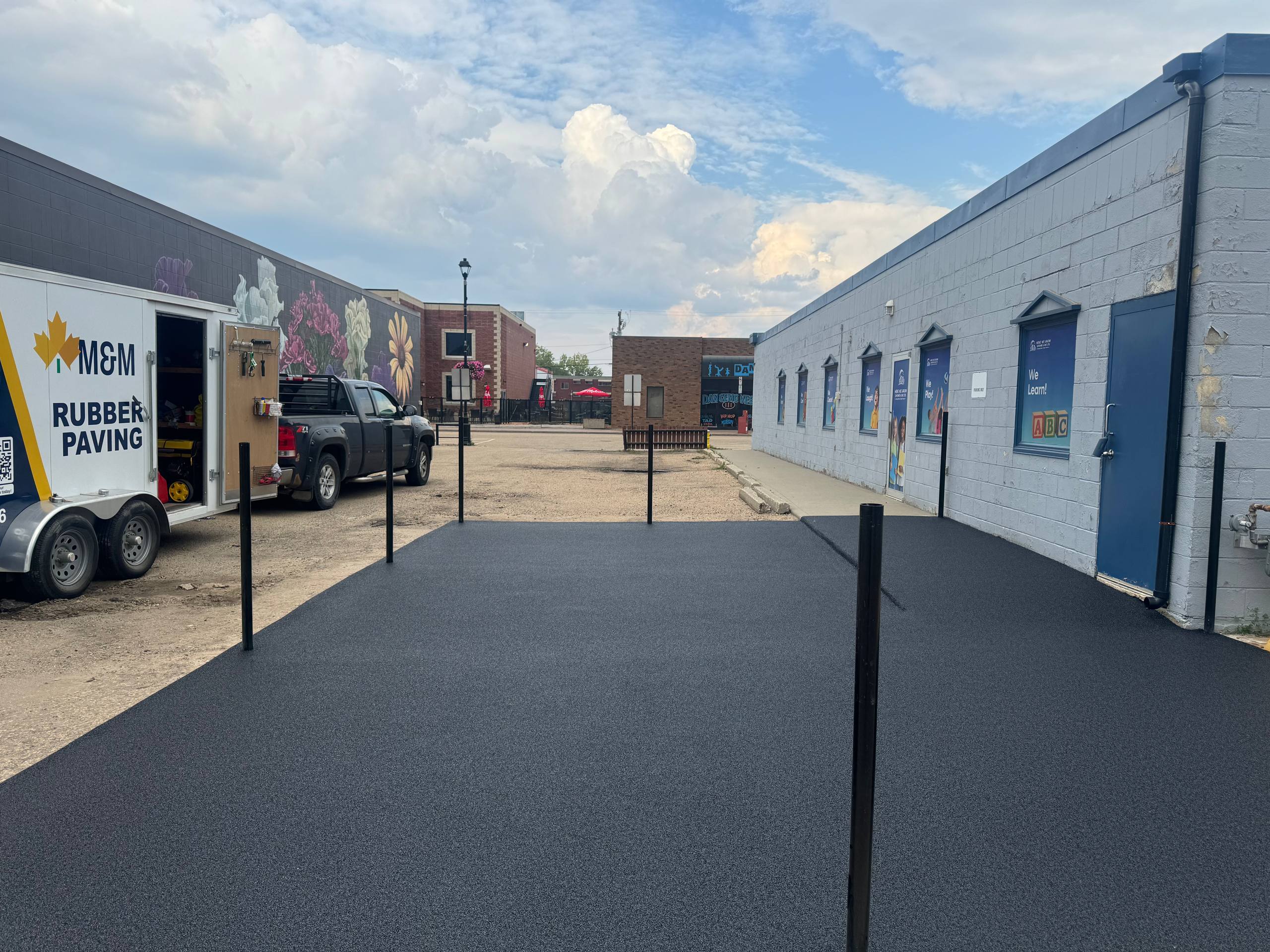 Rubber Paving Maintenance and Lifespan in Edmonton